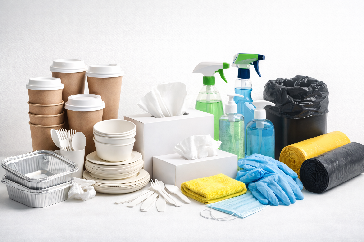 Disposable Products & Cleaning Materials